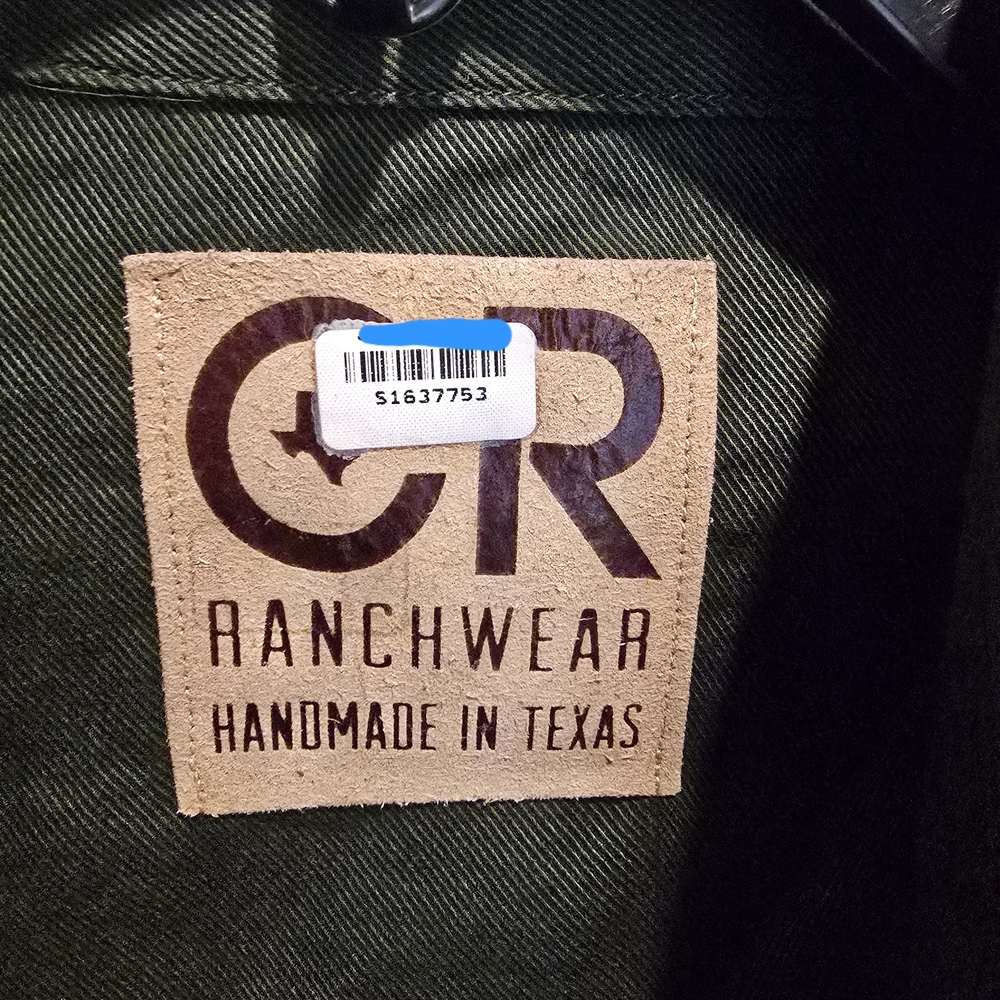 GR Ranchwear Women's Green Button Down Shirt